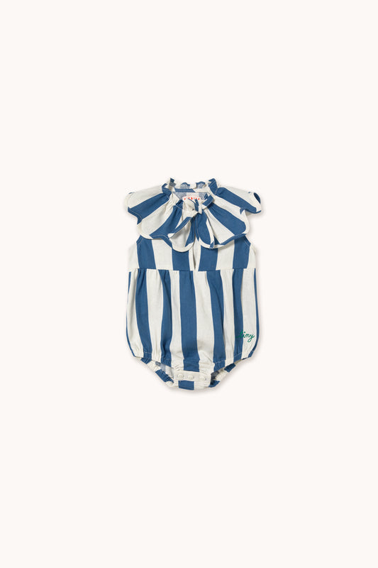 Light Navy Stripes Baby Body