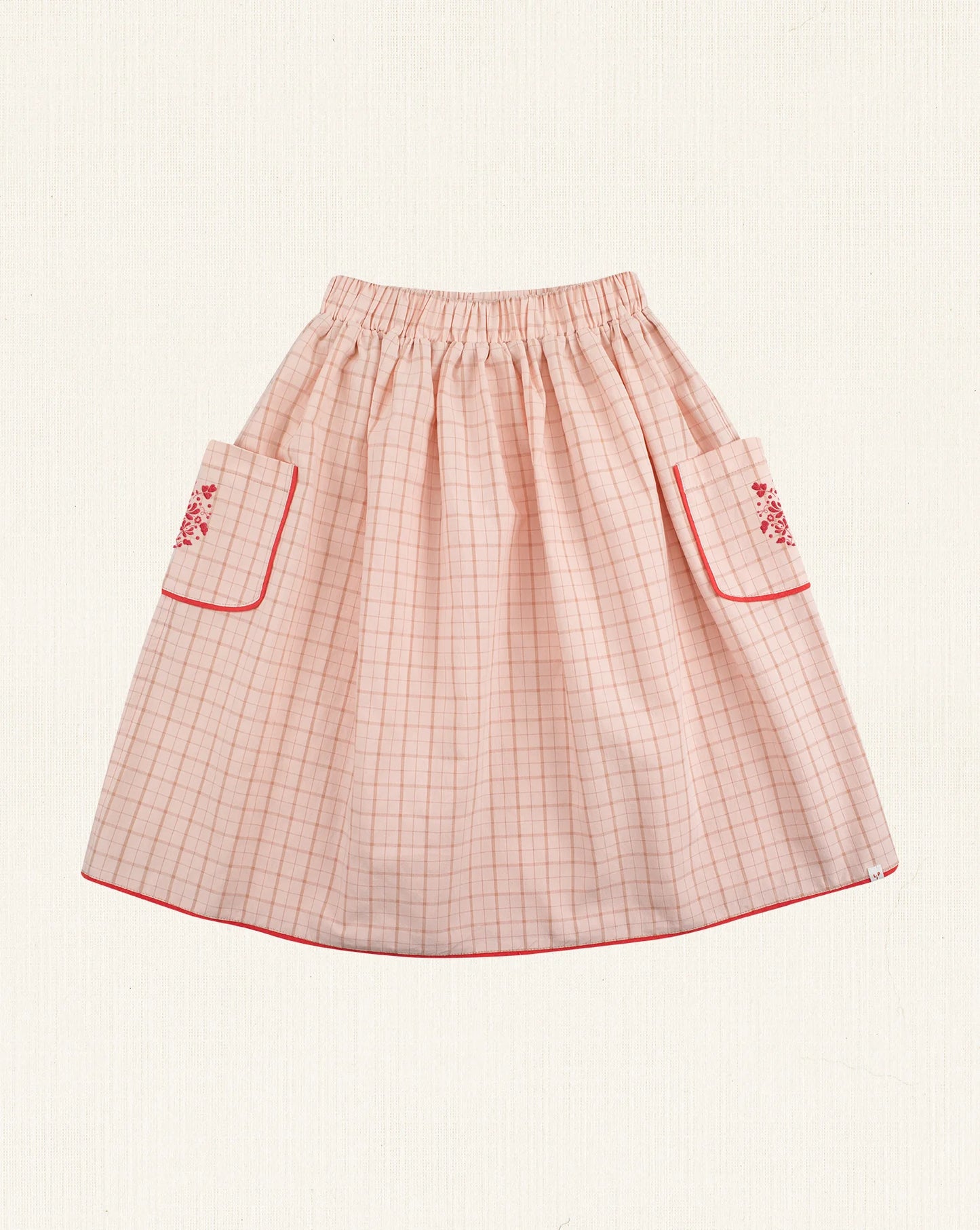 Amalia Skirt - Vichy Pink