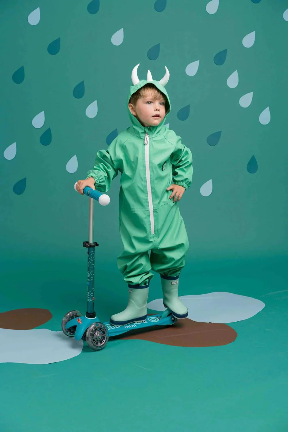 Spike The Dinosaur Puddle Suit