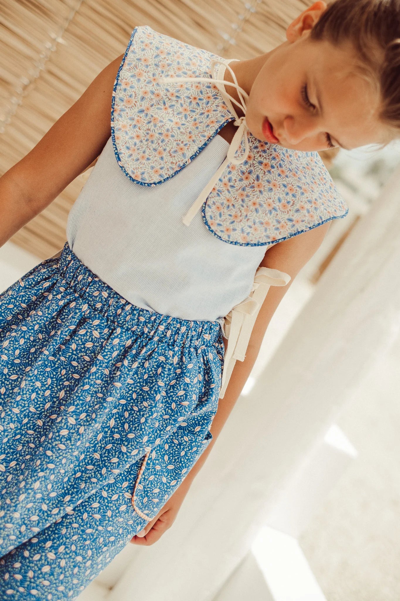 Amalia Skirt - Blue Cacao