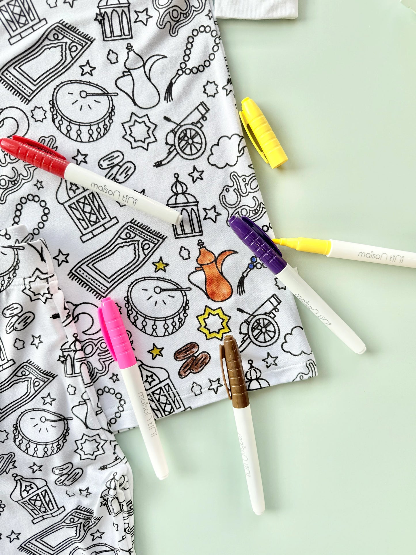 Color Me Pajamas & Washable Markers