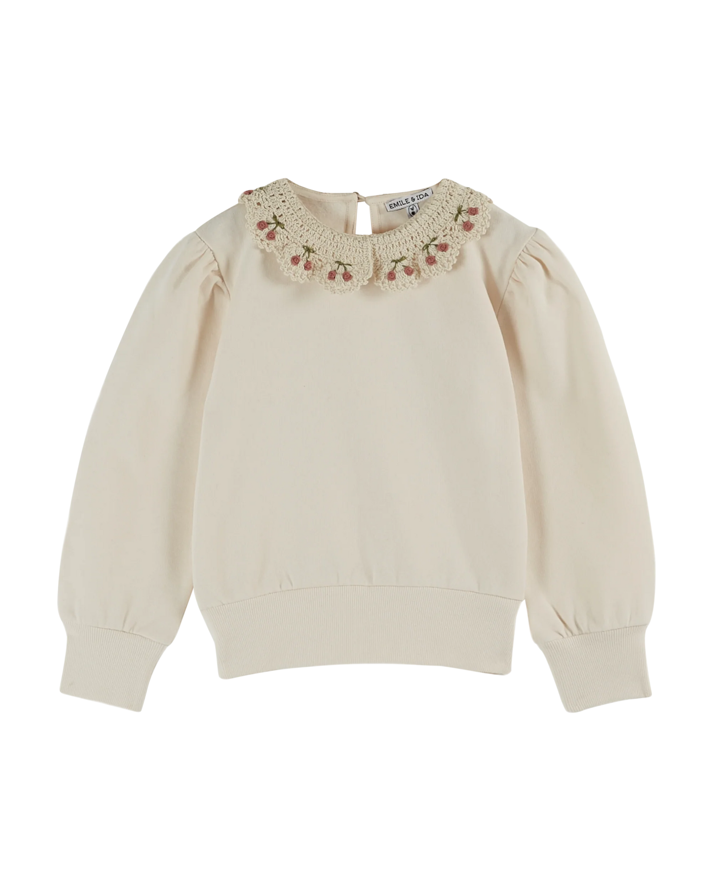 Cherry Collar Sweater