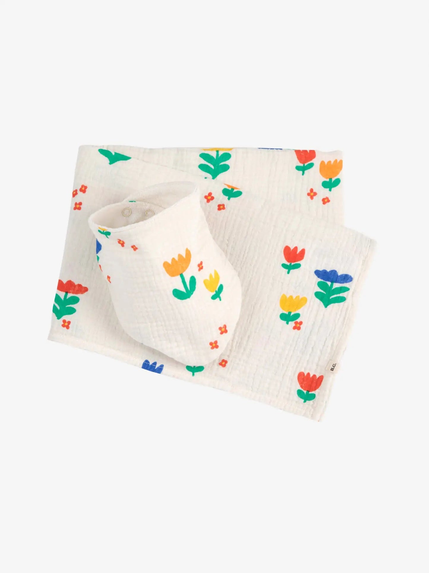 Garden Party Muslin & Bib Set