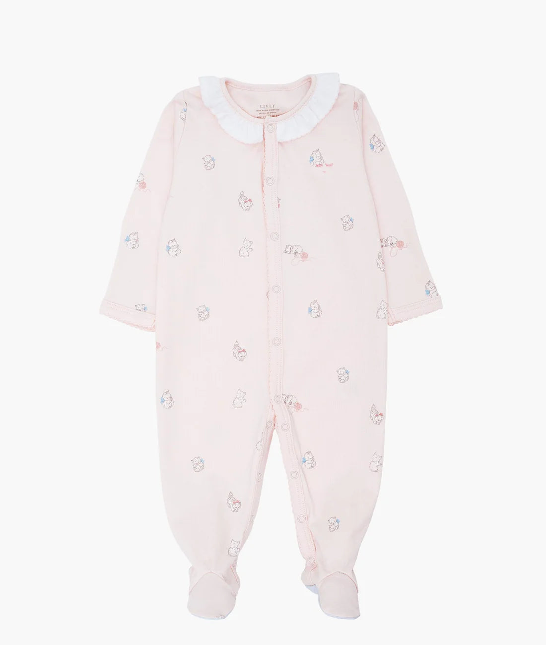 Kittens Ruffled Playsuit