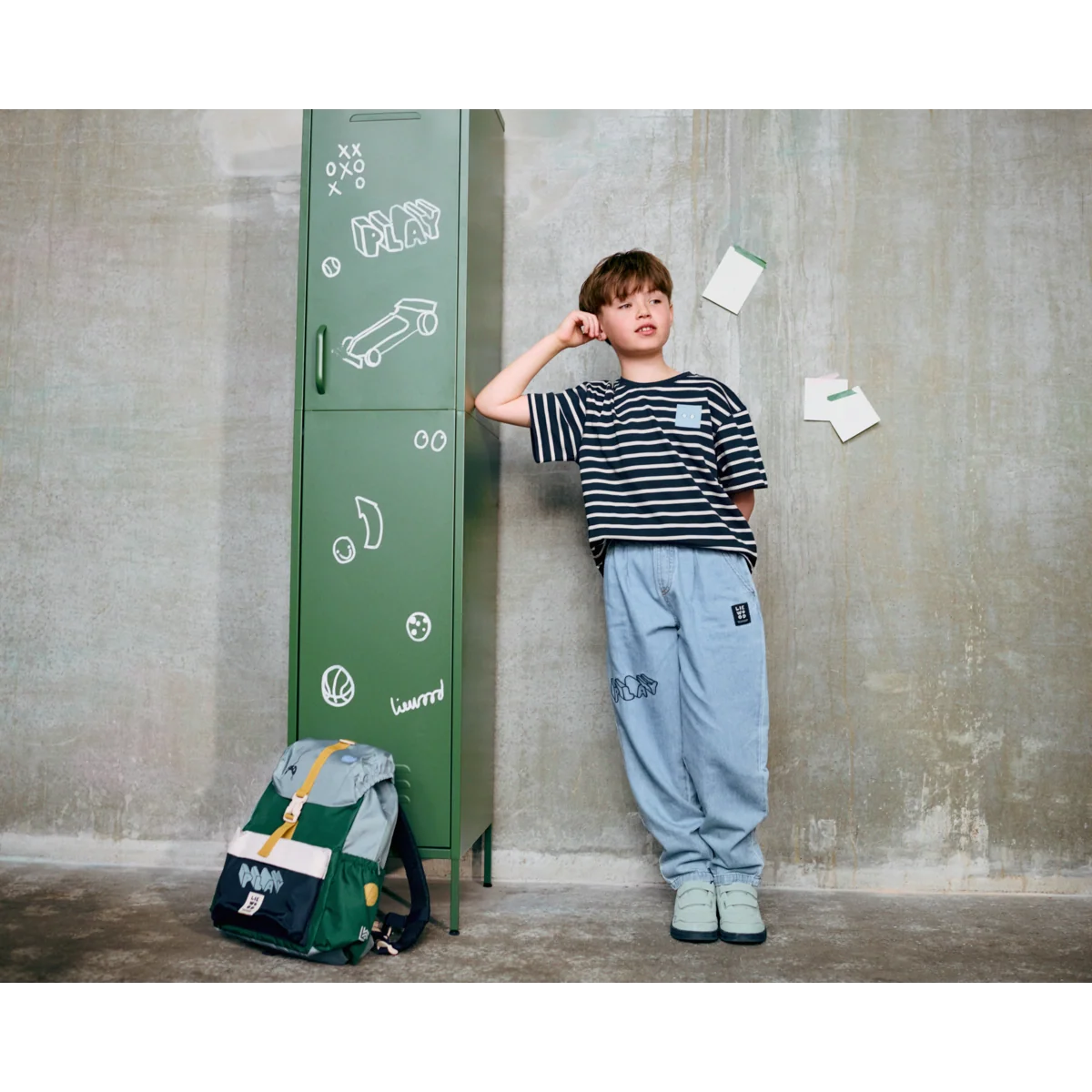 Johnny School Backpack - Play Multi Mix