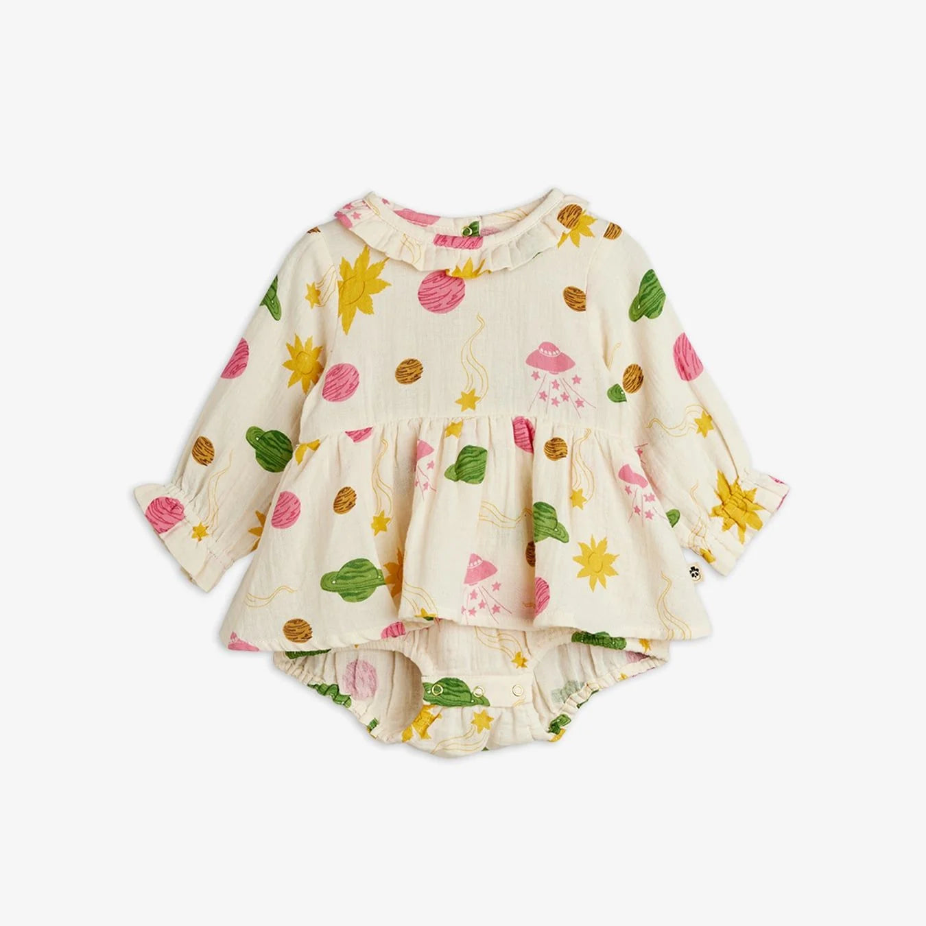 Space Muslin Baby Dress