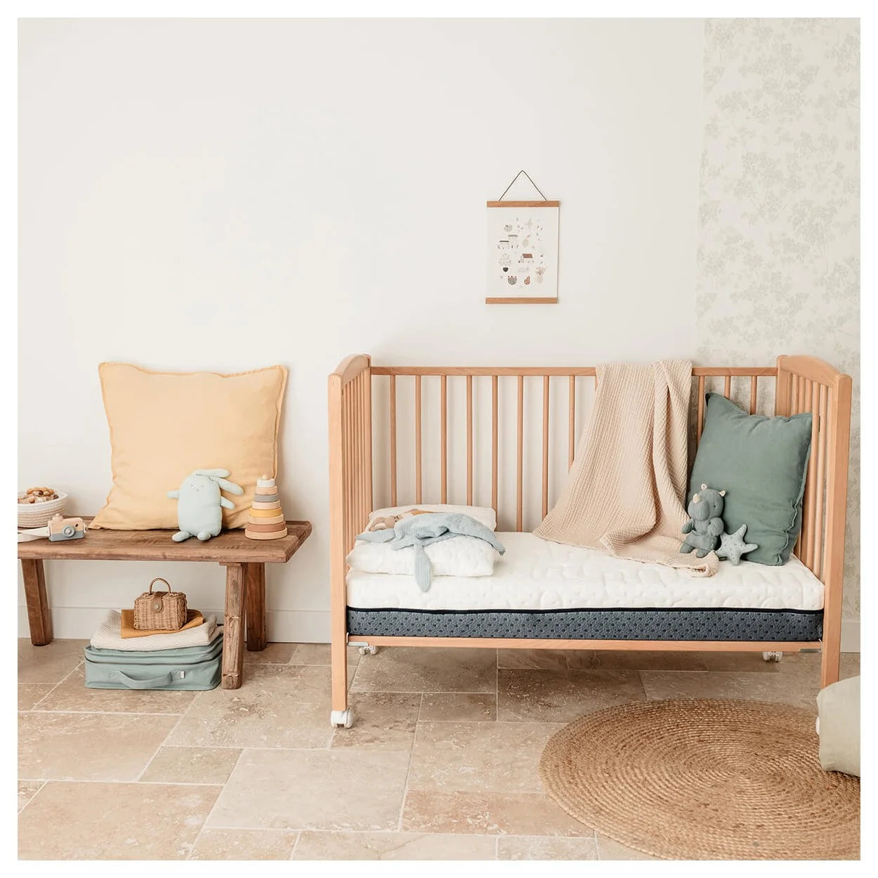 Candide Comfort Max 360° Mattress - 70x140x14 cm