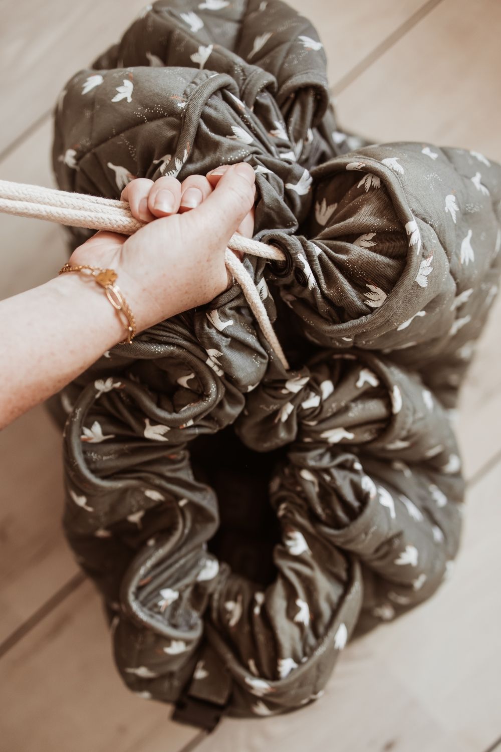 noomad soft: Organic Babymat & Bag - Birds
