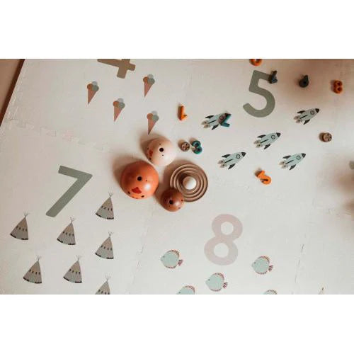 Foam Puzzle Playmat & Storage Box - Numbers