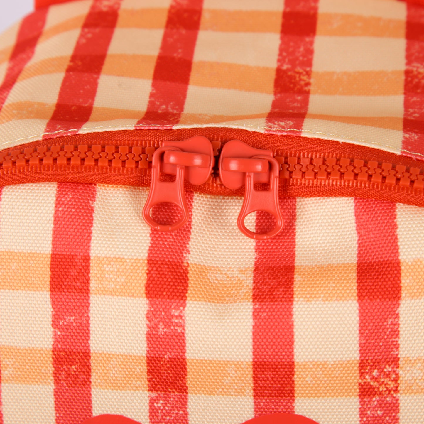 Checked Heart Mini Backpack