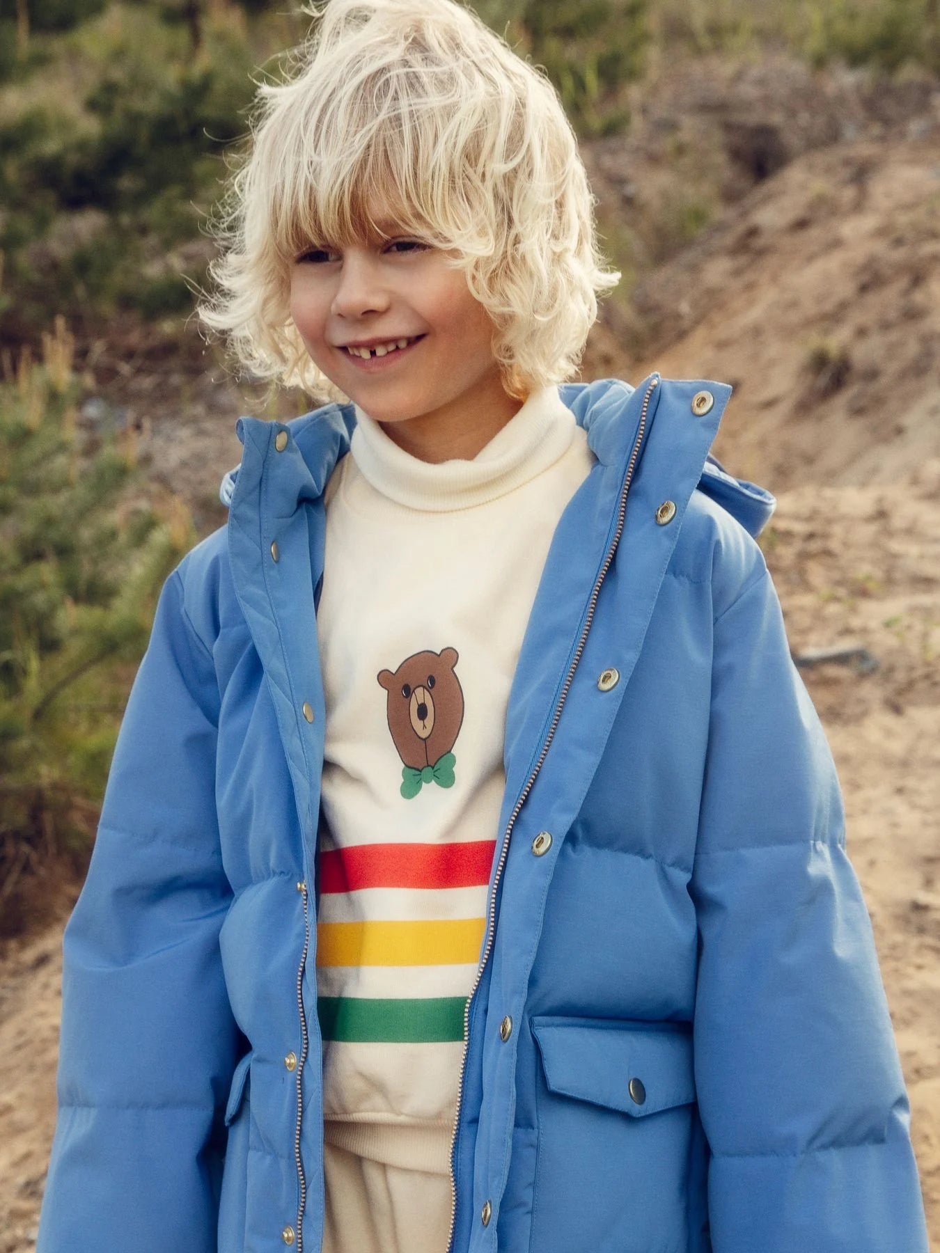 Bear Stripe Sweater