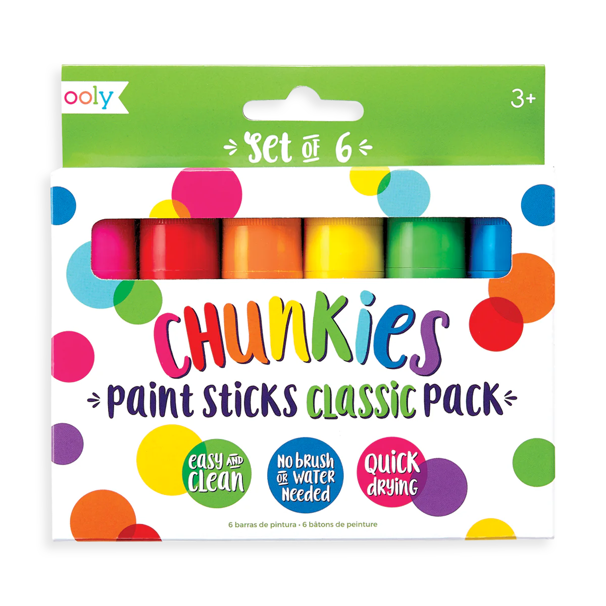 Chunkies Paint Sticks - Classic Pack (6)