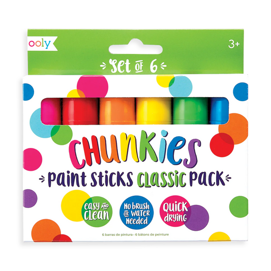 Chunkies Paint Sticks - Classic Pack (6)