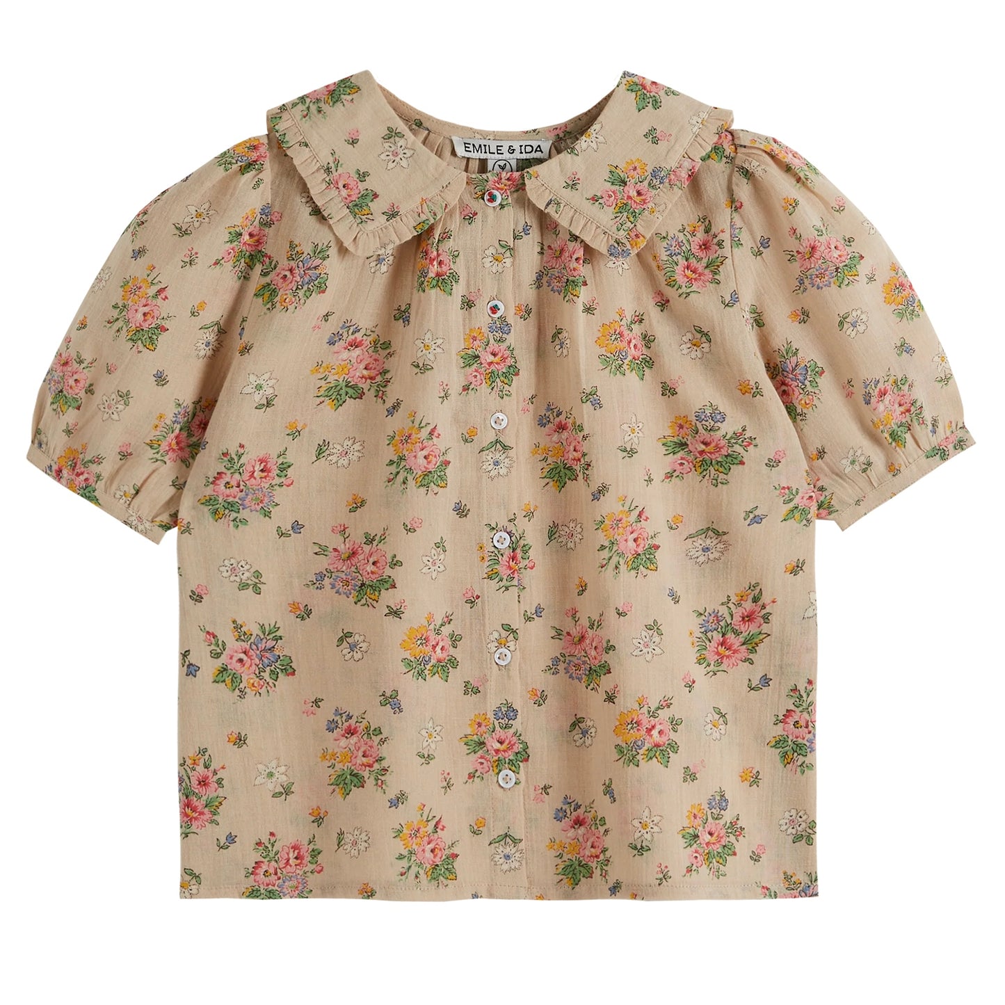 Vintage Floral Baby Blouse