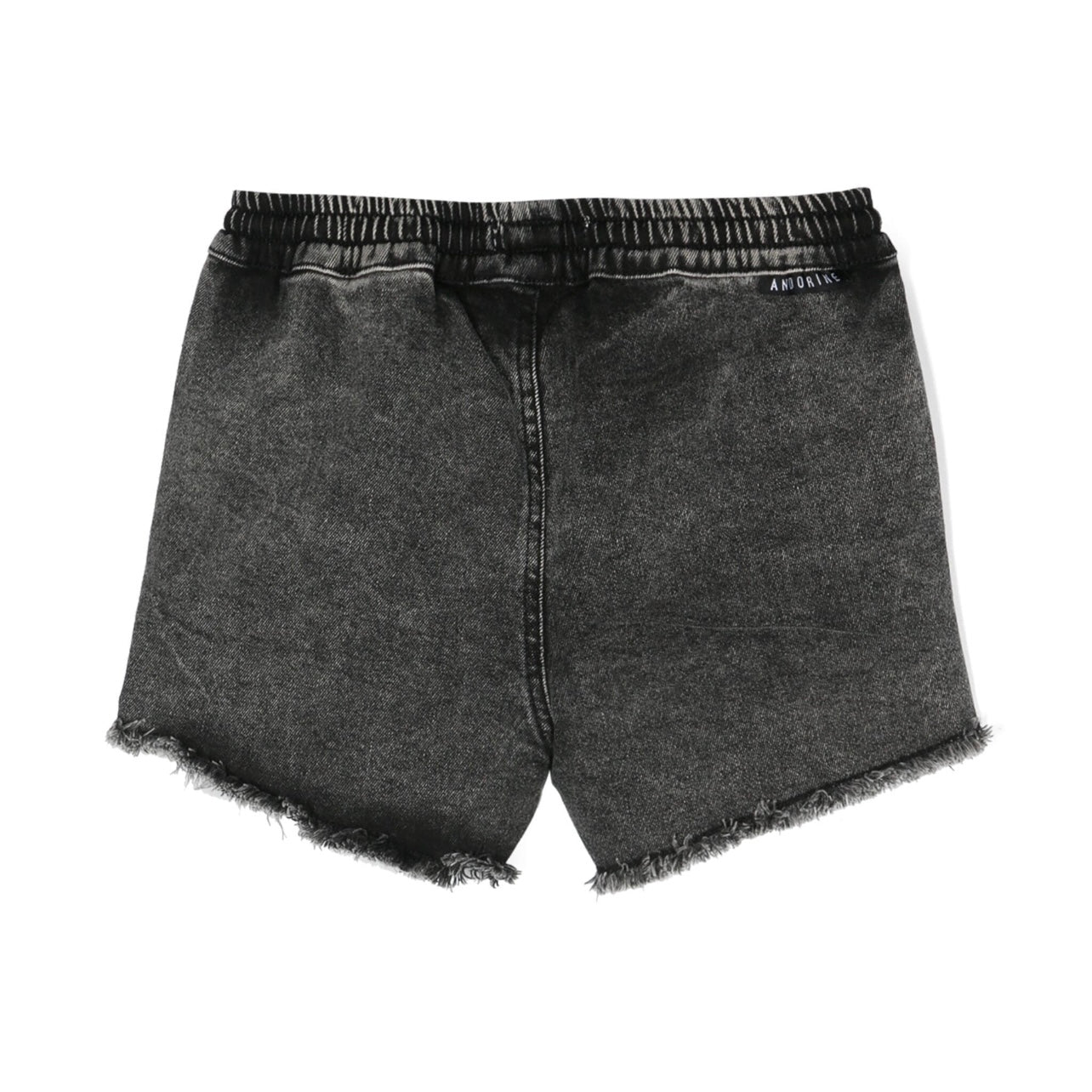 Black Denim Shorts