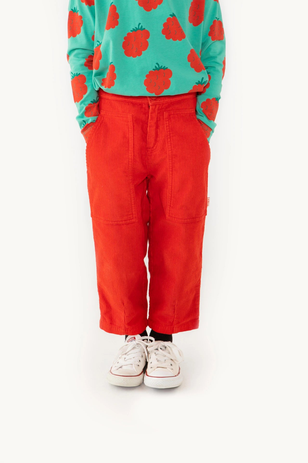 Corduroy Pant Red