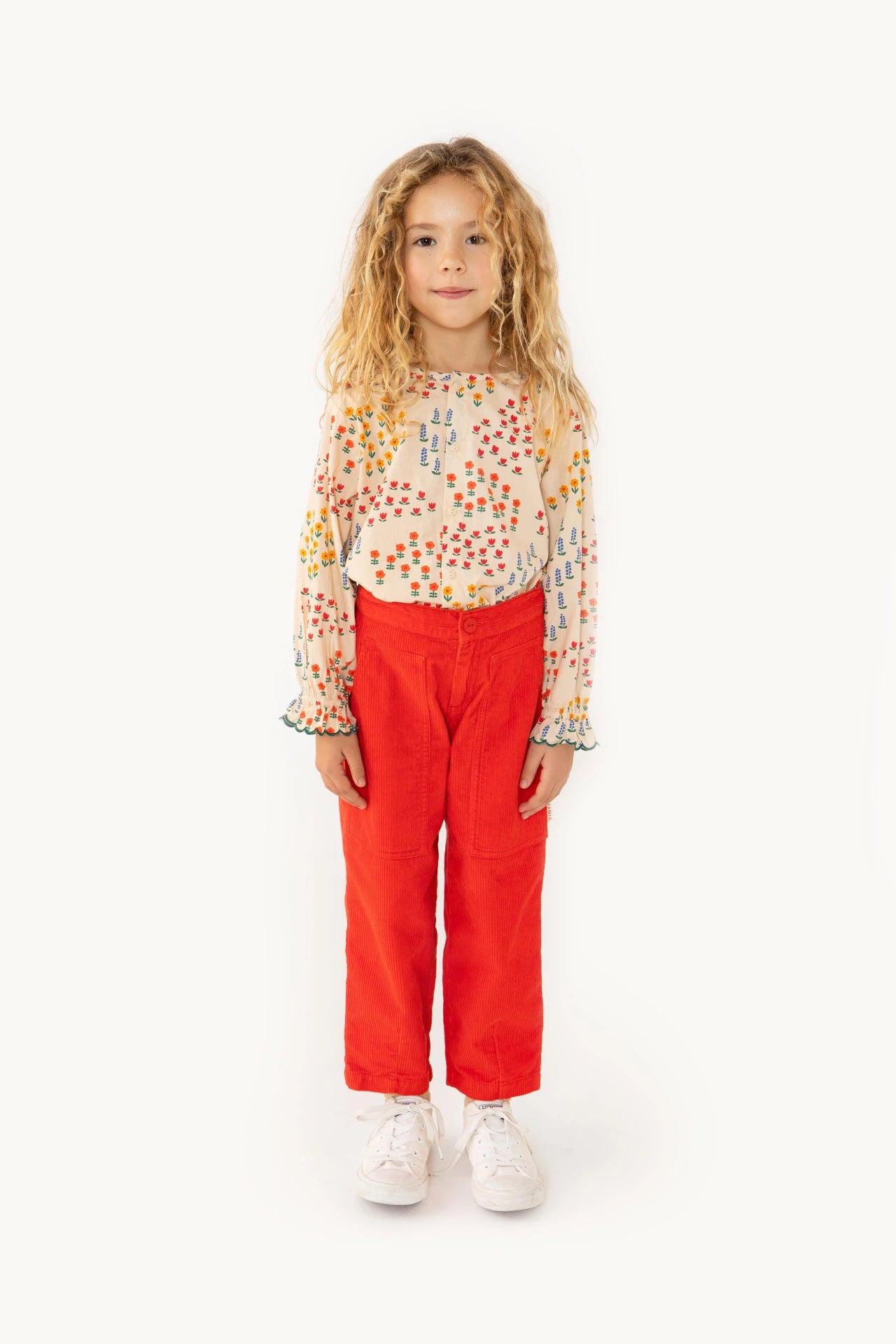 Corduroy Pant Red