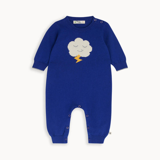Cloud Knit Playsuit with 5% Cashmere