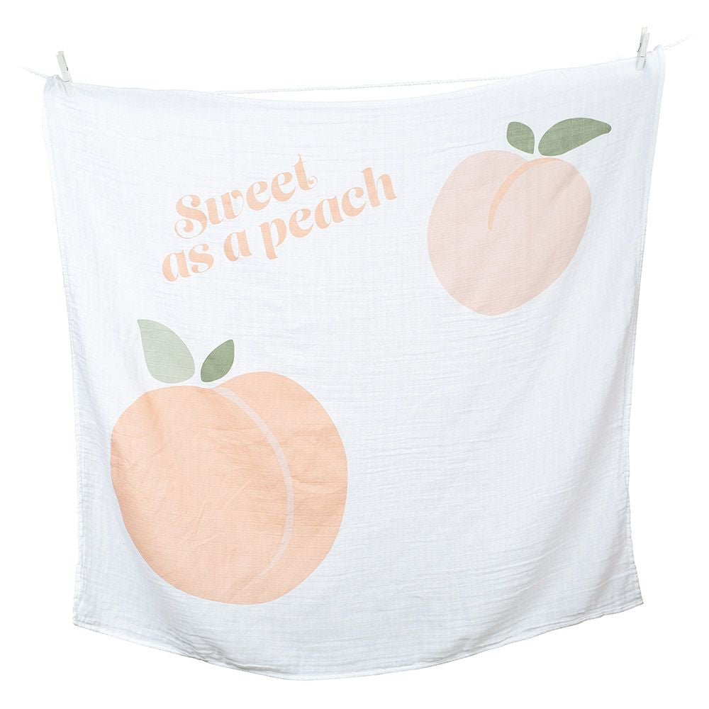 Baby’s First Year - Sweet As A Peach - Blanket & Card Set