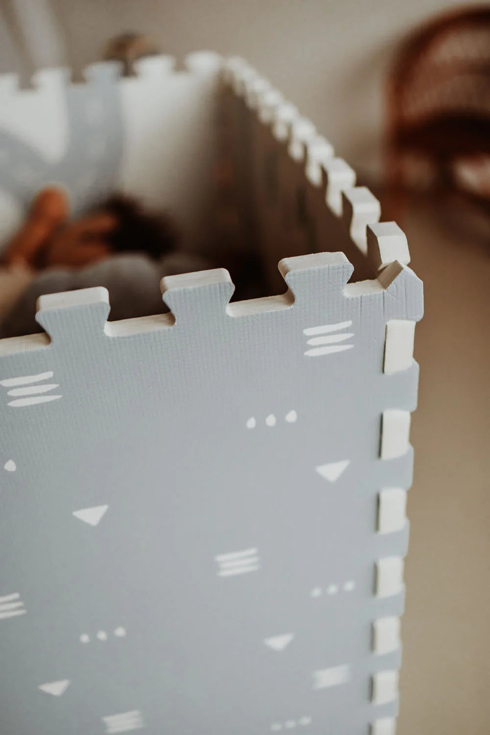 tiloo: Foam Puzzle Playmat & Storage Box - Road Map
