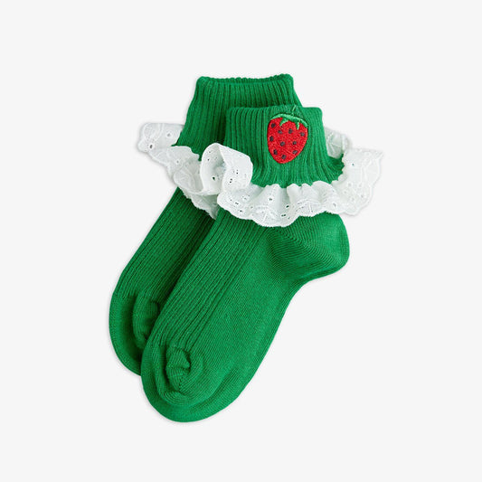 Strawberry Frill Socks