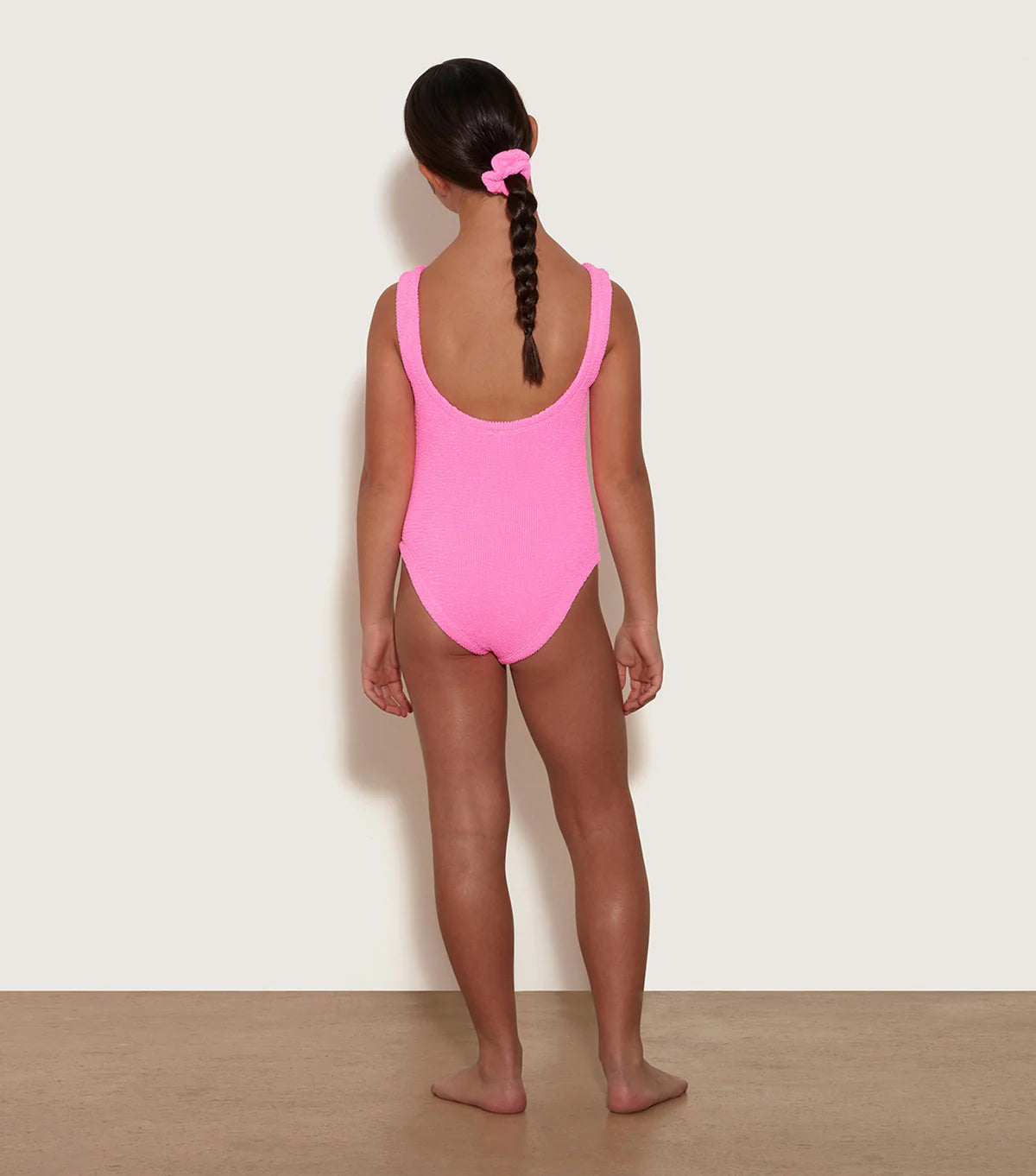 Classic Crinkle Swimsuit - Bubblegum (7-12 years)