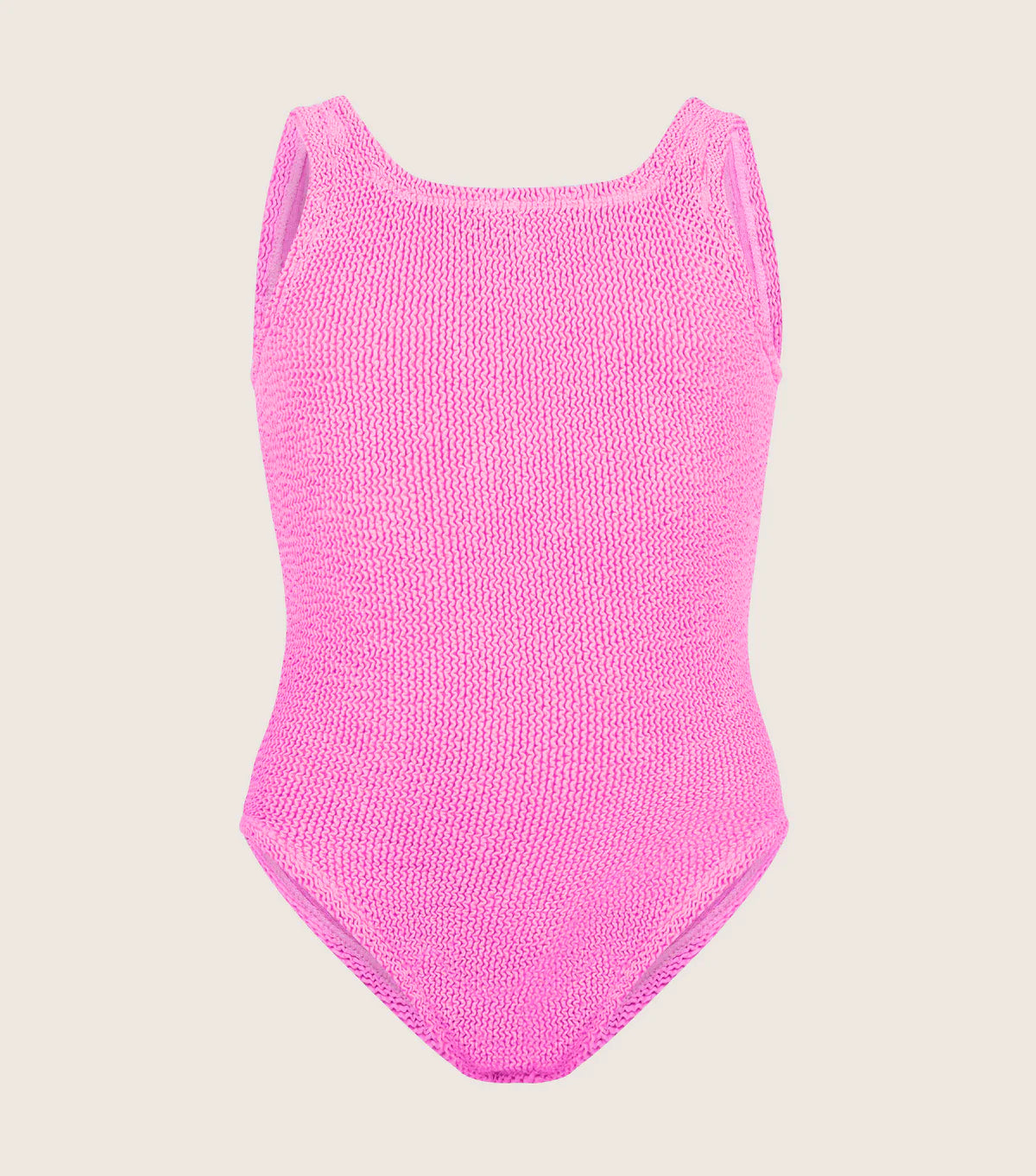 Alva Crinkle Swimsuit - Bubblegum (7-12 years)