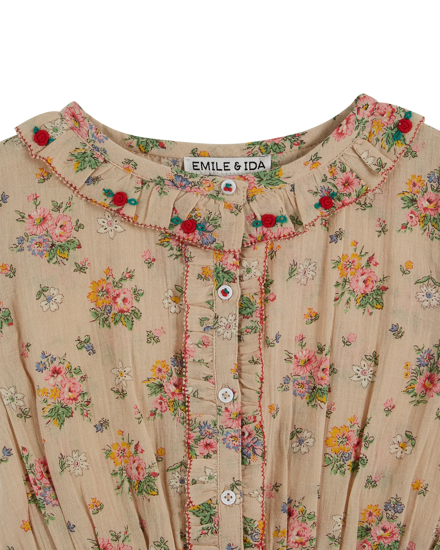 Vintage Flower Blouse