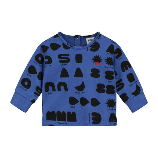 Blue Quartz What Do You See? Baby Sweater