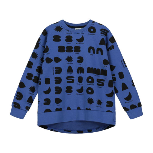Blue Quartz 'What Do You See?' Relaxed Fit Sweater