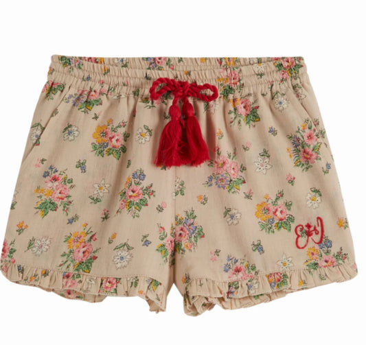 Vintage Floral Shorts