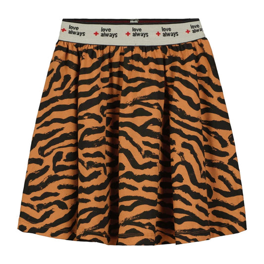 Tiger Stripe Circle Skirt