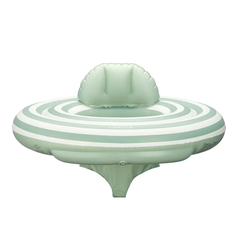 Dawn Swim Ring - Stripe Peppermint / Creme de la creme