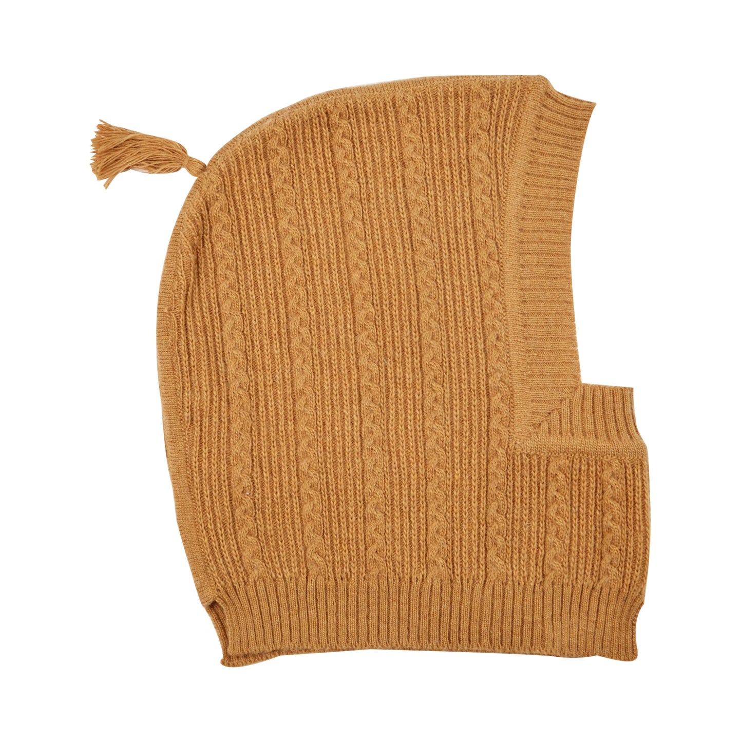 Cashmere & Merino Baby Balaclava - Caramel