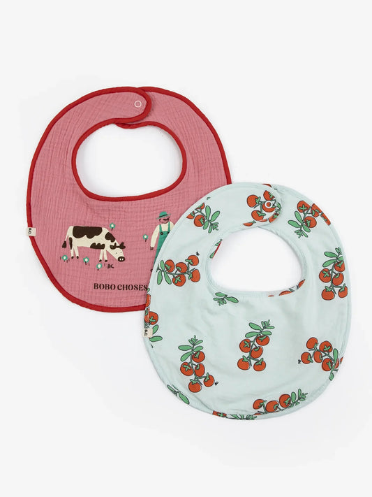 Tomatoes Bib Set of 2