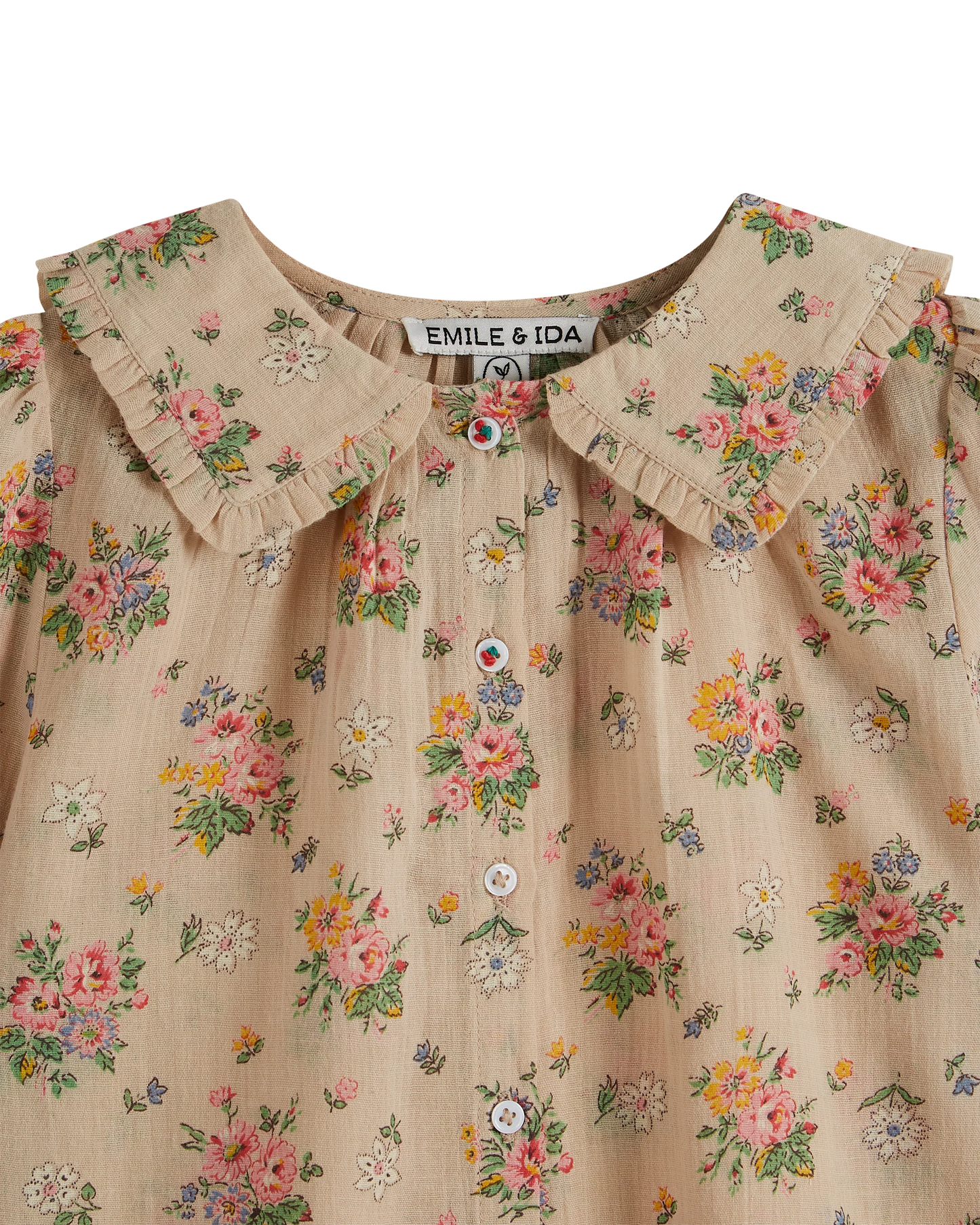 Vintage Floral Baby Blouse