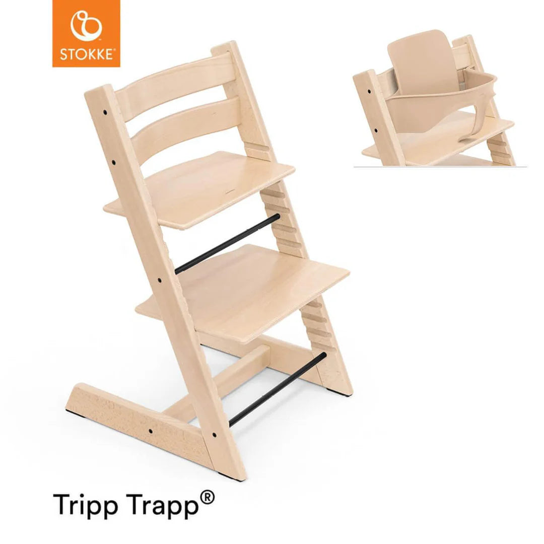 Stokke® Tripp Trapp® Chair & Baby Set - Natural