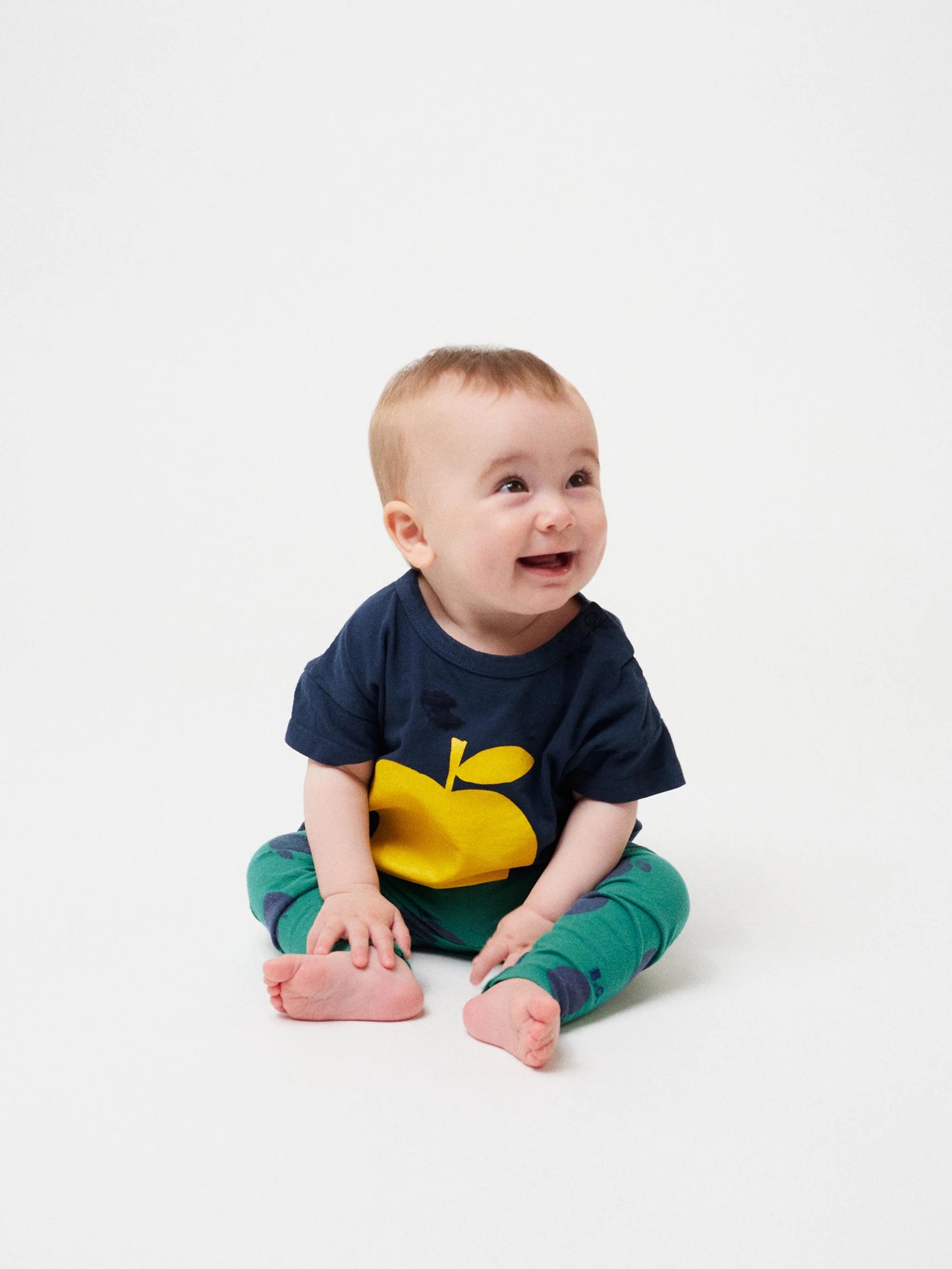 ICONIC Poma Navy Baby Tshirt