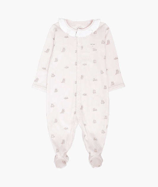 Snuggle Bunny Marley Ruffled Playsuit - Pink