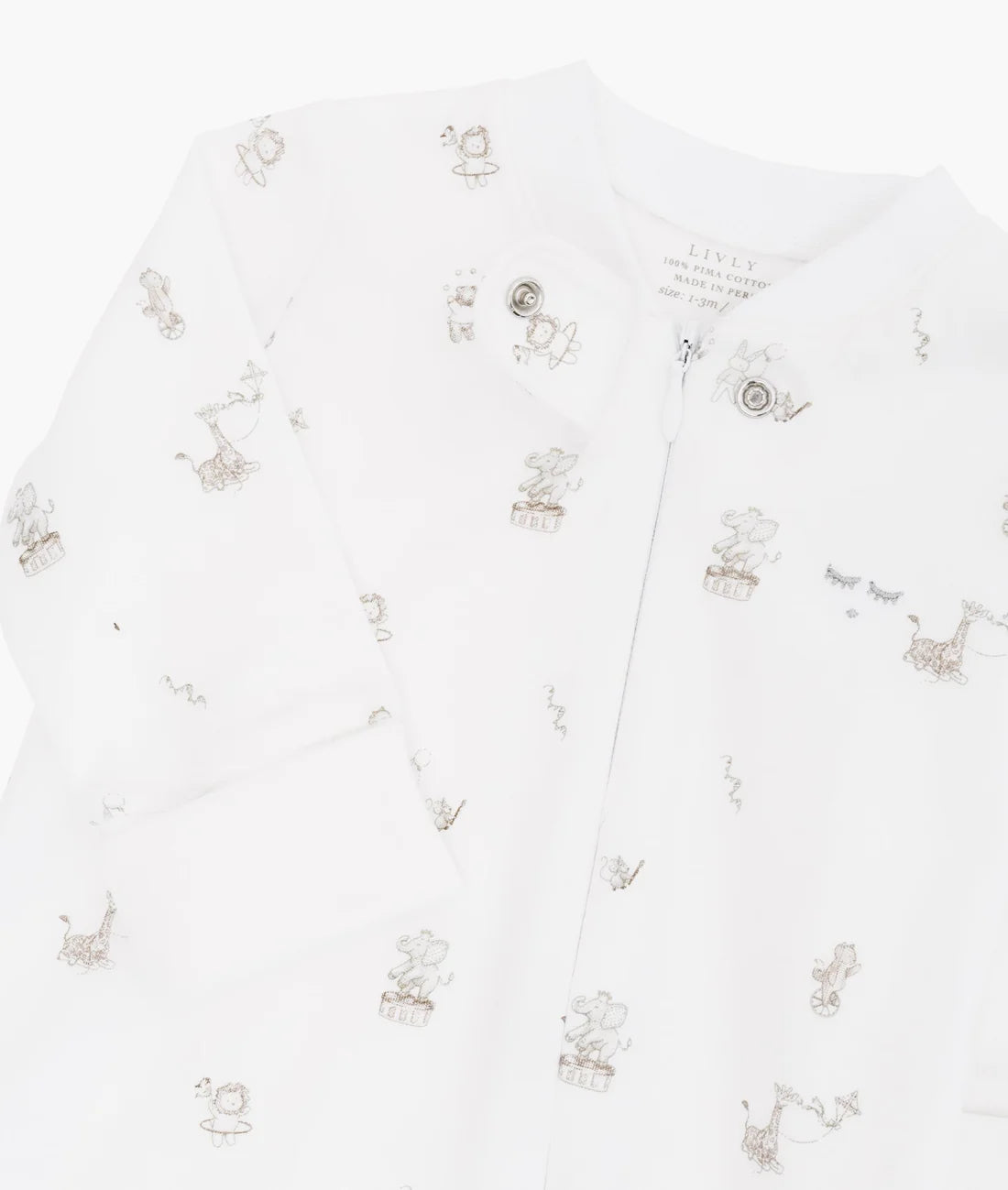 Celebration Parade Playsuit - White