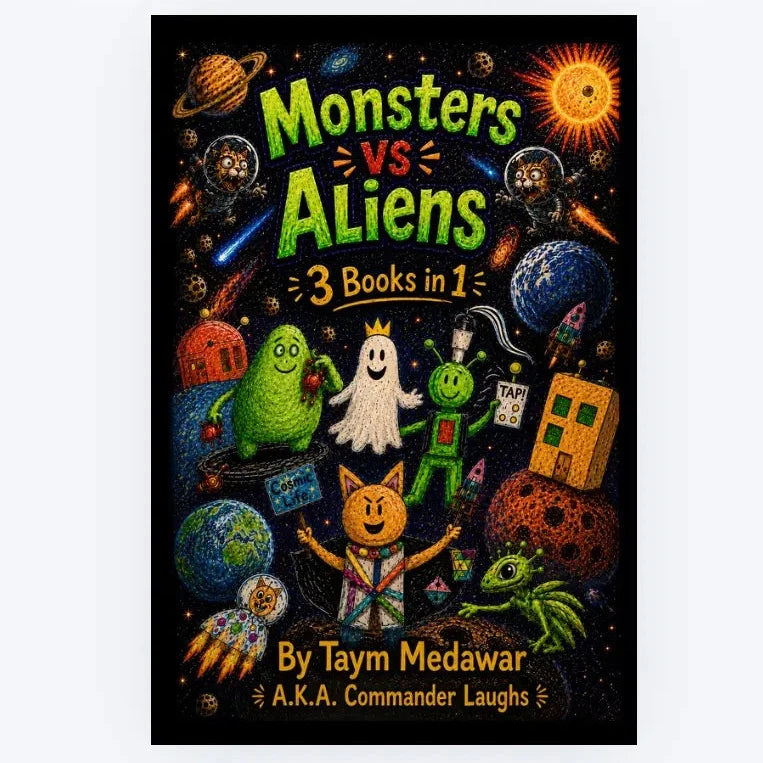 Monsters vs Aliens - '3 Books in 1'