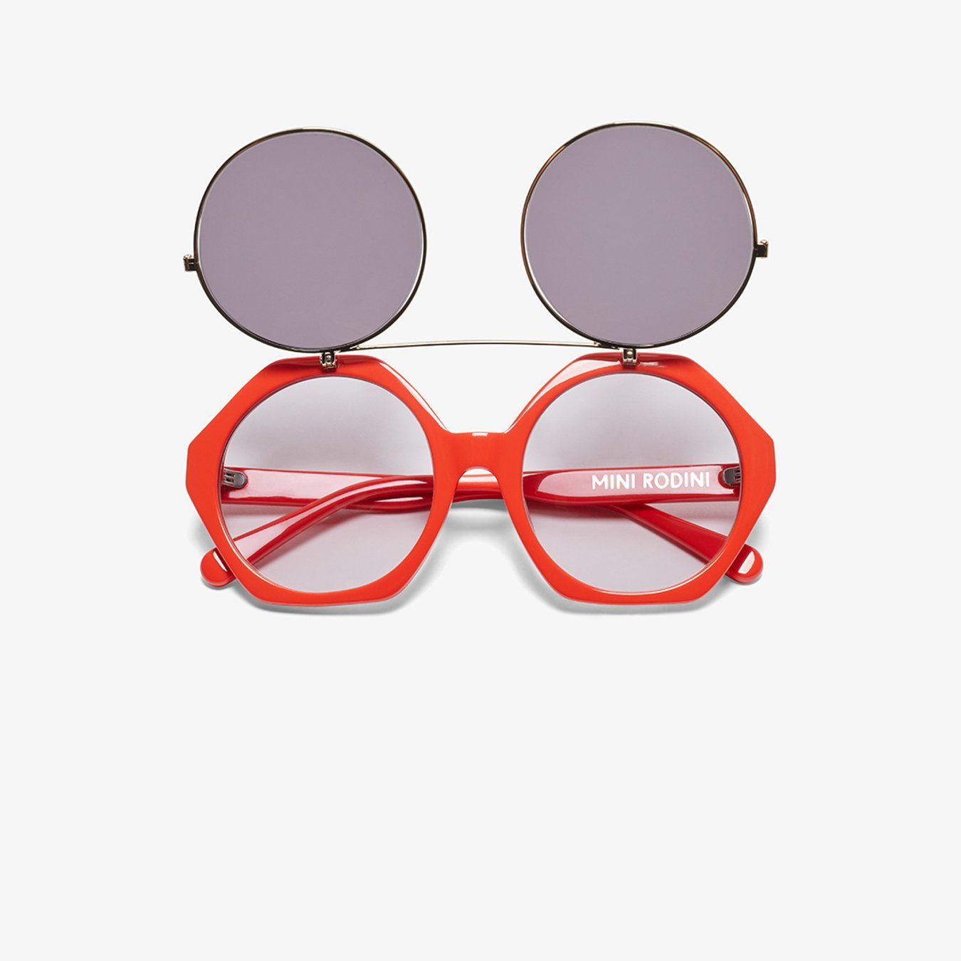 Flip Up Sunglasses - Red (6-11y)