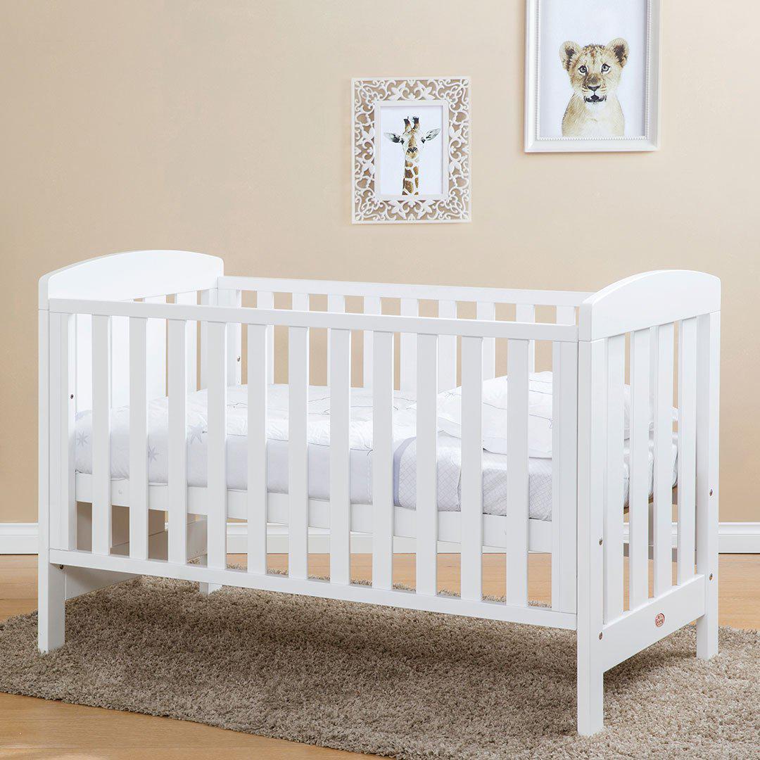 Alice Cot Bed & Mattress - White