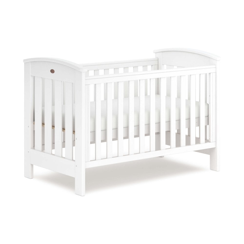 Classic Cot Bed & Mattress - White