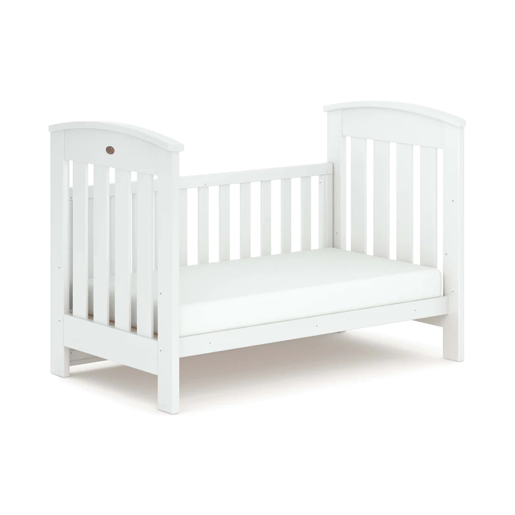 Classic Cot Bed & Mattress - White