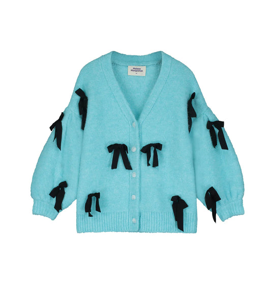 Bow Knit Cardigan