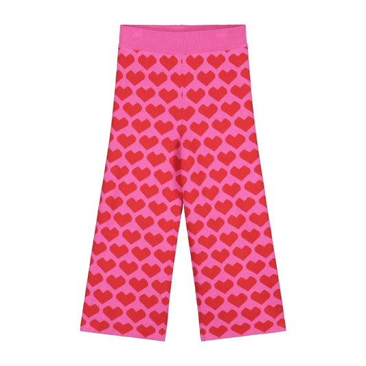 Heart Knitted Pants