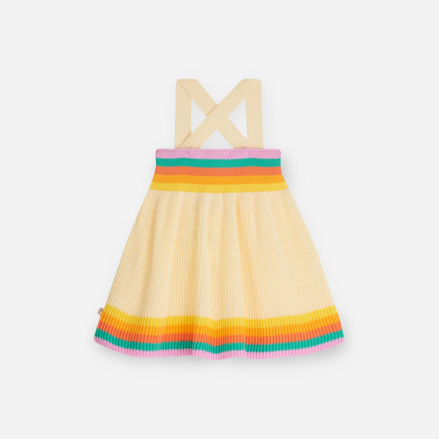 Rainbow Knit Sun Dress