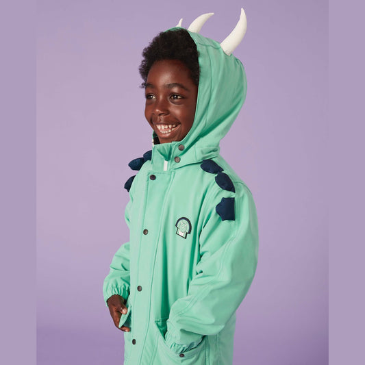 Spike The Dinosaur - Kids Raincoat