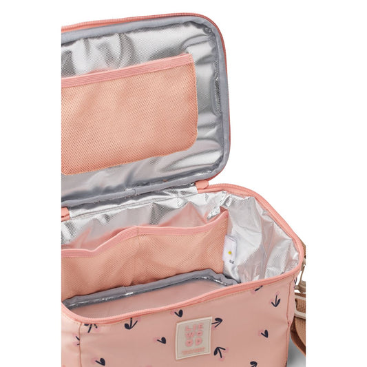 Toby Medium Thermal Bag - Cherry Heart / Rosey
